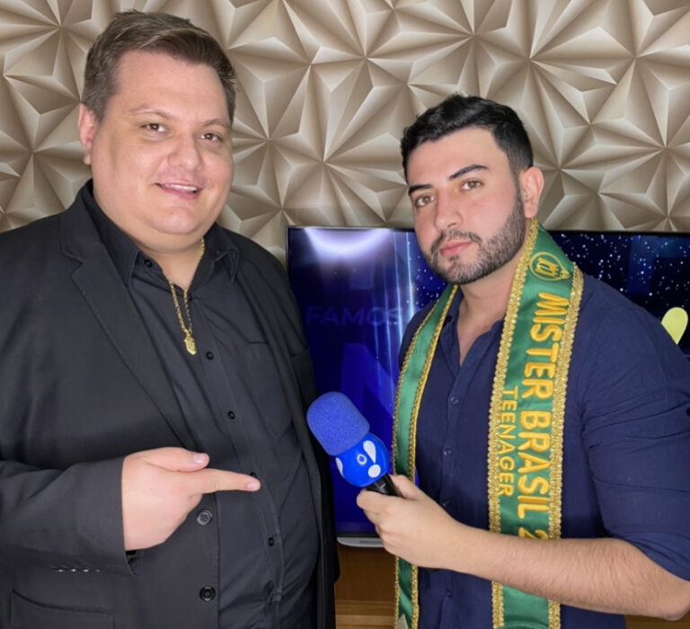 Raphael Carpejane conta sobre sua carreira como influenciador e também sobre ser o Mister Brasil 2021 para o Tô Na Fama! da Rede TV! 